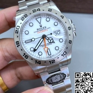 Steel Rolex Explorer Clean Stainless White Dial M226570-0001 Factory 0511